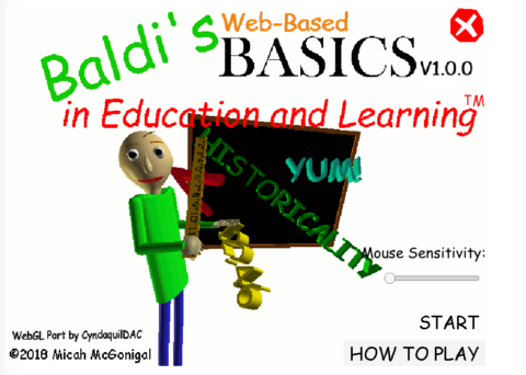 Baldi's Basics Unblocked - Play Online Free in Browser